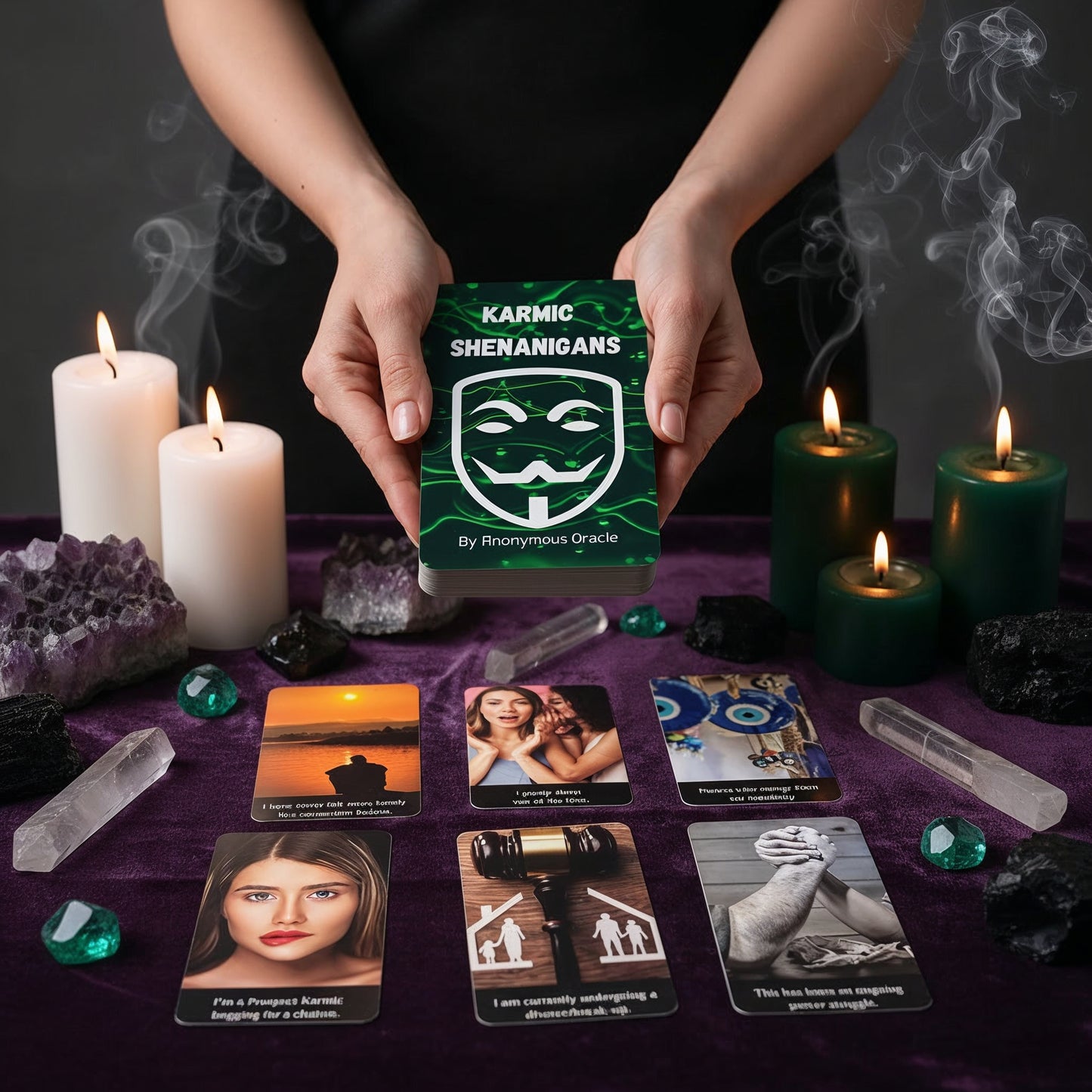 Karmic Shenanigans Oracle Deck