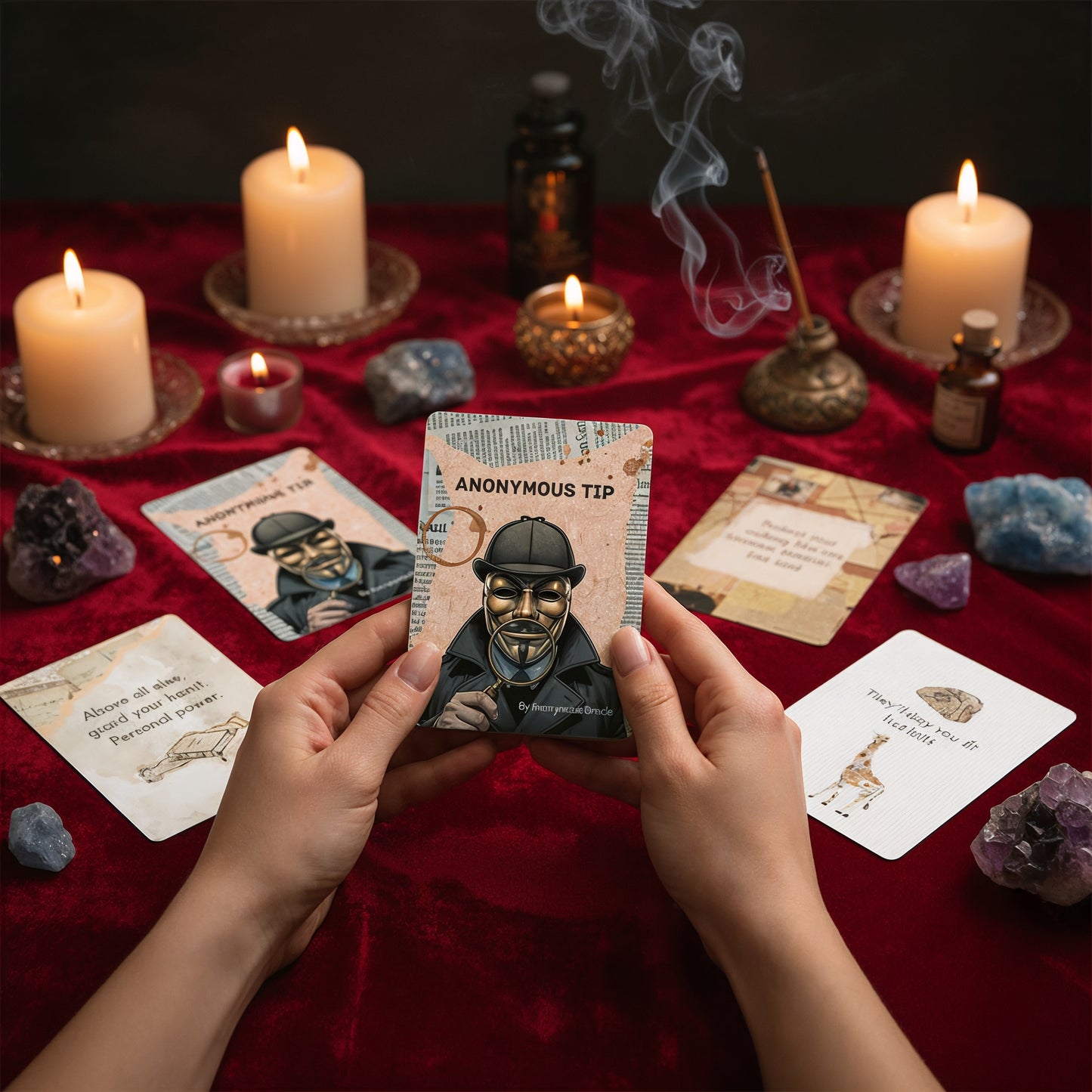 Anonymous Tip Oracle Deck