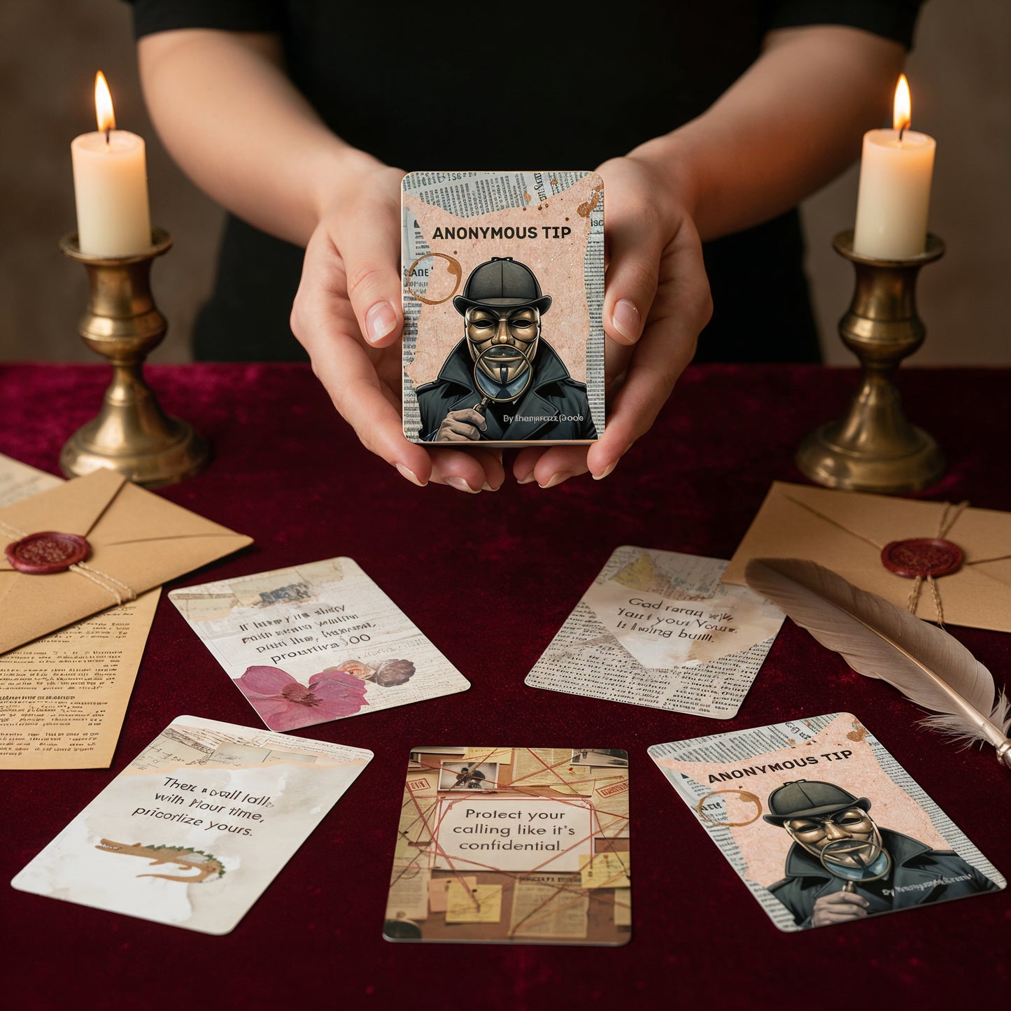 Anonymous Tip Oracle Deck